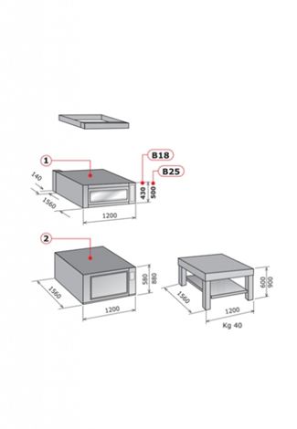 Forno elettrico modulare - MD/CO 